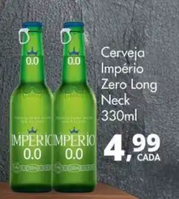 Delta Supermercados Cerveja Império Zero Long Neck oferta