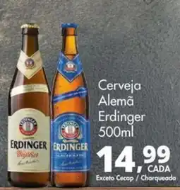 Delta Supermercados Cerveja Alemã Erdinger oferta
