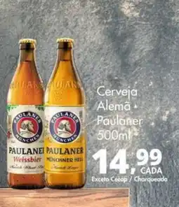 Delta Supermercados Cerveja Alemã Paulaner oferta