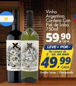 Delta Supermercados Vinho Argentino Cordero Con Piel de Lobo oferta