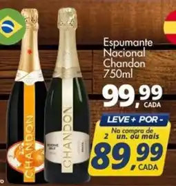 Delta Supermercados Espumante Nacional Chandon oferta