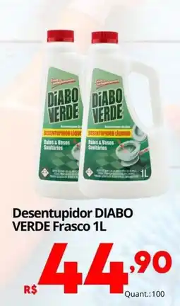 Althoff Supermercados Desentupidor diabo verde frasco oferta