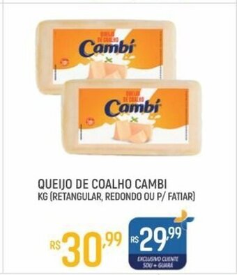 Queijo de Coalho Cambi 1kg