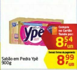 Sabão em pedra ypê 900g