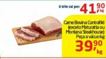 Tenda Atacado Carne bovina contrafilé kg oferta
