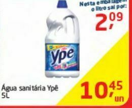 Tenda Atacado Água sanitária ypê oferta