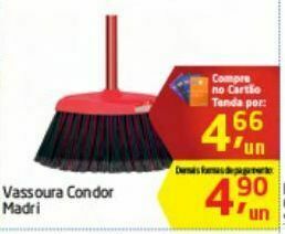 Tenda Atacado Vassoura condor madri oferta