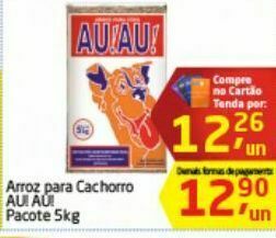 Arroz para cachorro au! au! 5kg