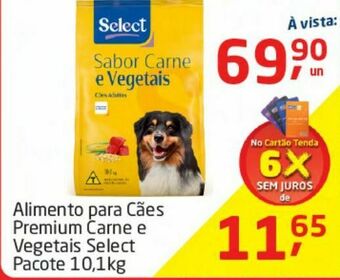 Alimento para cães select 10.1kg