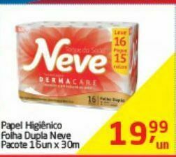Tenda Atacado Papel higiênico neve oferta