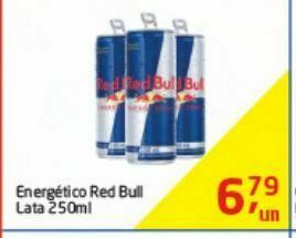 Tenda Atacado Energético red bull 250ml oferta