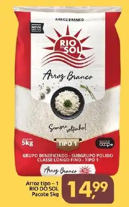 Supermercados Nori Arroz tipo - 1 rio do sol oferta