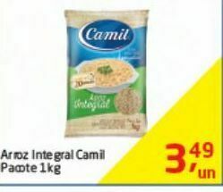 Tenda Atacado Arroz integral camil kg oferta