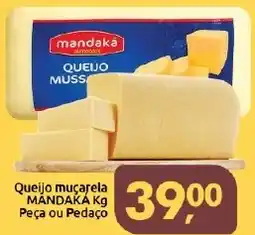 Supermercados Nori Queijo muçarela mandaka oferta