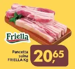 Supermercados Nori Pancetta suína friella oferta