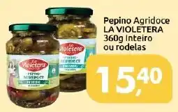 Supermercados Nori Pepino Agridece la violetera oferta