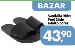 Supermercados Nori Sandália rider feel slide adulto cores oferta