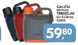 Supermercados Nori Garrafão térmico termolar un 5 litros cores oferta