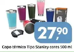 Supermercados Nori Copo térmico Tipo Stanley cores oferta