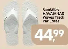 Supermercados Nori Sandálias havaianas waves track par cores oferta