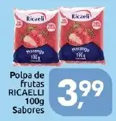 Supermercados Nori Polpa de frutas ricaelli 100g sabores oferta