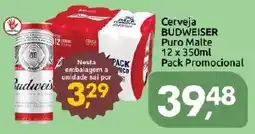 Supermercados Nori Cerveja Budweiser Puro Malte oferta
