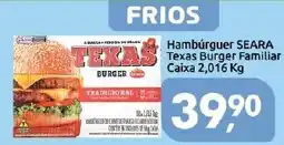 Supermercados Nori Hambúrguer seara texas burger familiar oferta