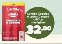 Supermercados Nori Lavitan cabelos e unhas carmed oferta
