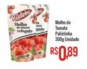 Mart Minas Molho de tomate palistinha 300 gr oferta