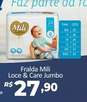 Peruzzo Fraldas mili oferta