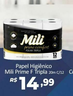 Peruzzo Papel higiênico mili oferta