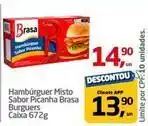 Tenda Atacado Brasa burguers - hambúrguer misto sabor picanha oferta