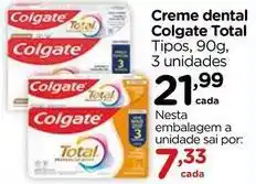 Carrefour Colgate - creme dental total oferta