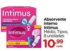 Carrefour Intimus - absorvente interno oferta