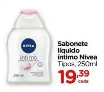 Carrefour Nivea - sabonete líquido intimo oferta