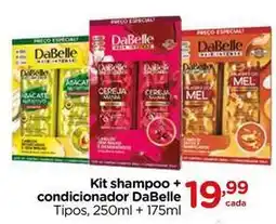 Carrefour Dabelle - kit shampoo + condicionador oferta