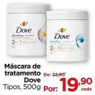Carrefour Dove - máscara de tratamento oferta