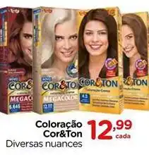 Carrefour Cor & ton - coloração oferta