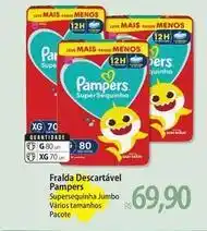 Atacadão Pampers - fralda descartável oferta