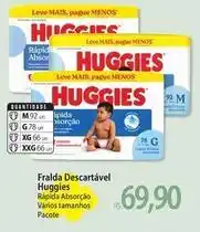Atacadão Huggies - fralda descartável oferta