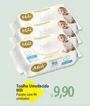 Atacadão Mili - toalha umedecida oferta