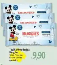 Atacadão Huggies - toalha umedecida oferta