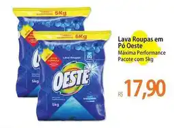 Atacadão Oeste - lava roupas em pó oferta