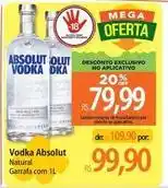 Atacadão Absolut - vodka oferta