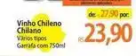 Atacadão Chilano - vinho chileno oferta