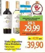 Atacadão Argentino - vinho rivadavia oferta