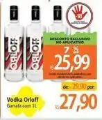 Atacadão Orloff - vodka oferta