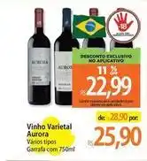 Atacadão Aurora - vinho varietal oferta