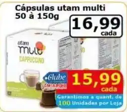 Mialich Supermercados Cápsulas utam multi cappuccino oferta