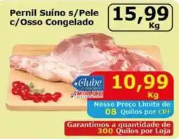 Mialich Supermercados Pernil Suíno s/Pele c/Osso Congelado oferta